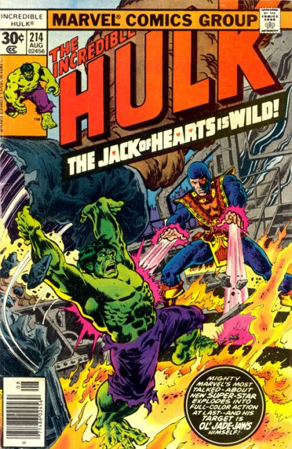 The Incredible Hulk, Vol. 1 #214B (Newsstand Edition) Cover