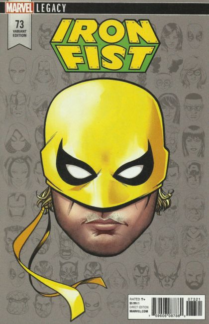 Iron Fist, Vol. 5 #73B (Mike McKone Incentive Headshot Variant (1:10)) Cover