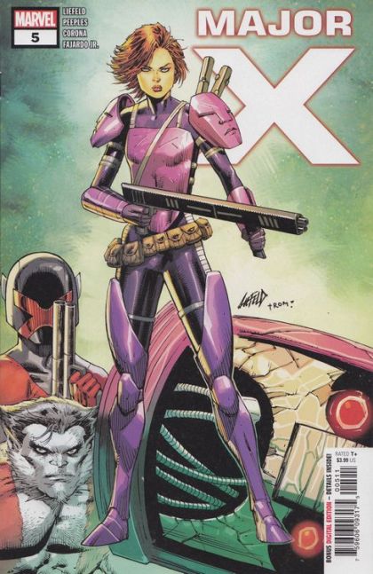 Major X, Vol. 1 #5A Cover