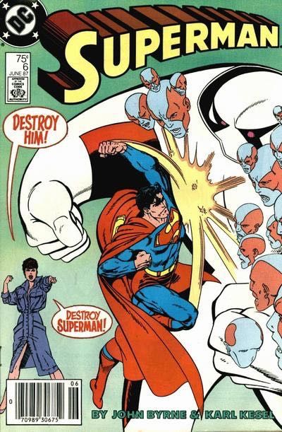 Superman, Vol. 2 #6B (Newsstand Edition) Cover