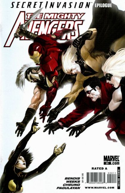 Mighty Avengers, Vol. 1 #20A (Marko Djurdjević Regular) Cover