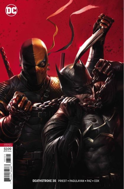 Deathstroke, Vol. 4 #35B (Variant Francesco Mattina Cover) Cover