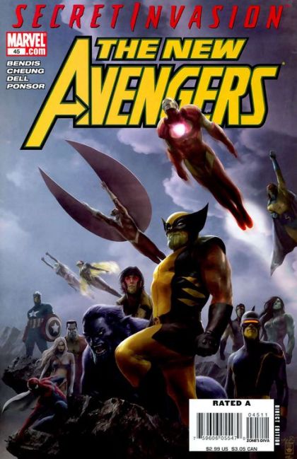 New Avengers, Vol. 1 #45 (Aleksi Briclot Regular) Cover