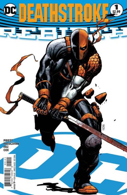 Deathstroke Rebirth #1B (Variant Stephen Platt Cover) Cover
