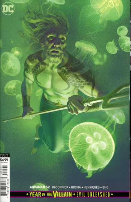 Aquaman, Vol. 8 #52B (Joshua Middleton Variant) Cover