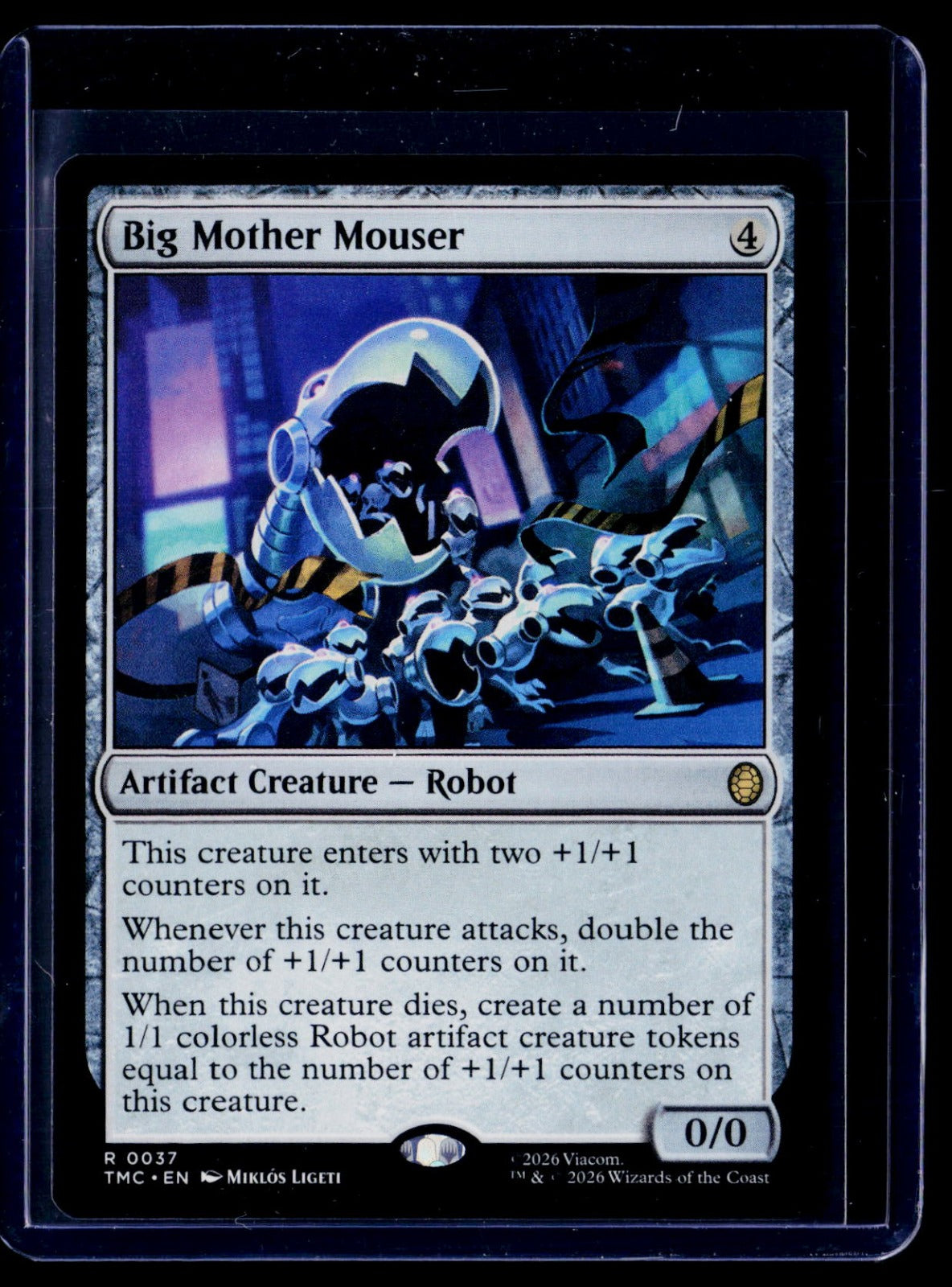 Big Mother Mouser R Commander: Teenage Mutant Ninja Turtles 37 NM