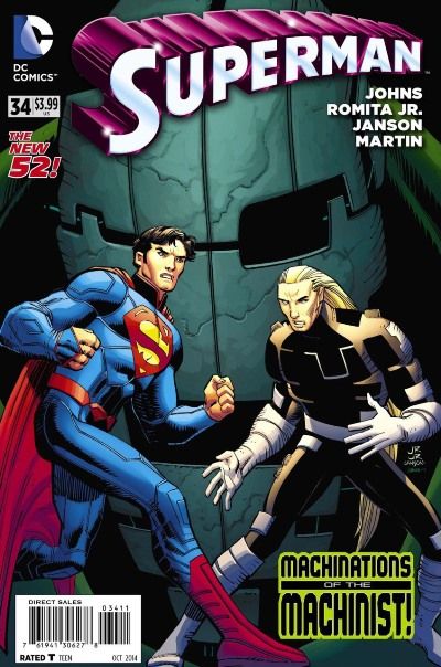 Superman, Vol. 3 #34A (Direct Edition) Cover