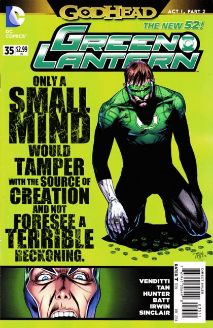 Green Lantern, Vol. 5 #35A (Billy Tan Regular) Cover
