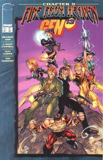 Gen 13, Vol. 2 (1995-2002) #11A (J. Scott Campbell Regular) Cover