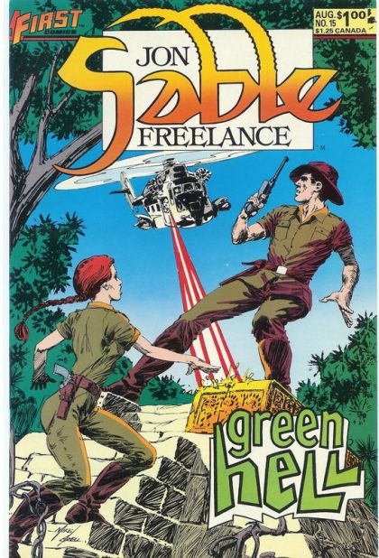 Jon Sable, Freelance #15 Cover