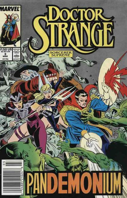 Doctor Strange: Sorcerer Supreme, Vol. 1 #3B (Newsstand Edition) Cover