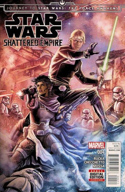 Journey to Star Wars: The Force Awakens - Shattered Empire #4A (Marco Checchetto Regular) Cover