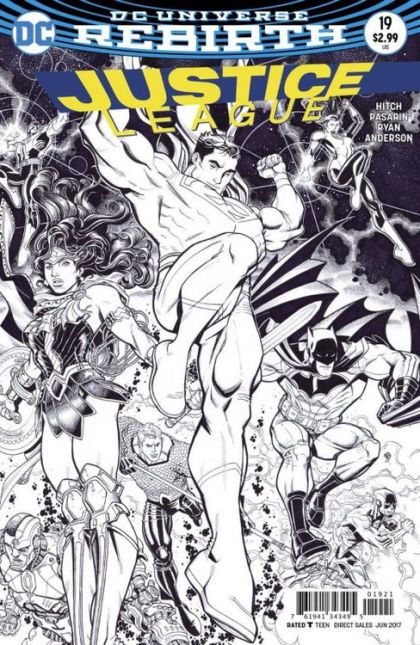 Justice League, Vol. 2 #19B (Nick Bradshaw Variant Cover) Cover