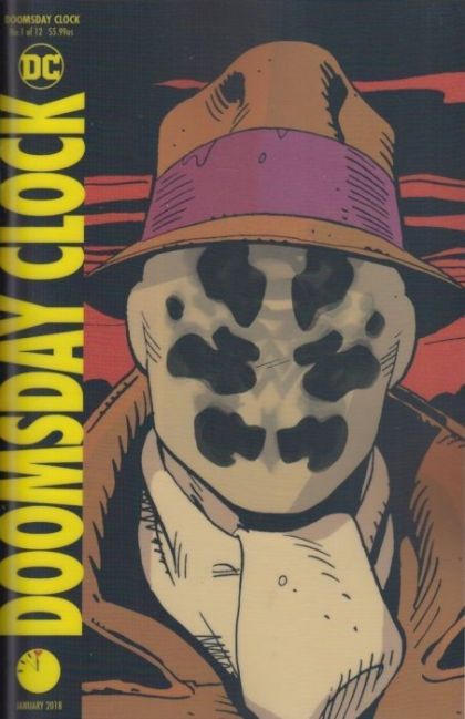 Doomsday Clock #1B (Dave Gibbons Lenticular Variant) Cover