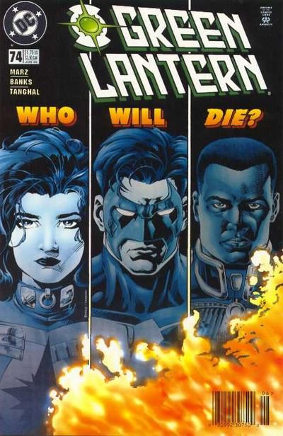 Green Lantern, Vol. 3 #74B (Newsstand Edition) Cover
