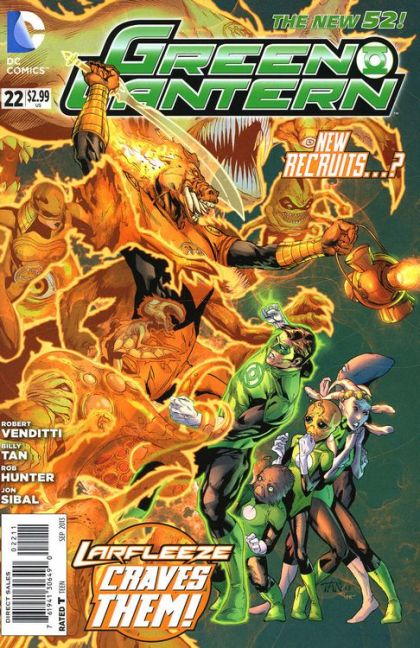 Green Lantern, Vol. 5 #22A (Billy Tan Regular) Cover