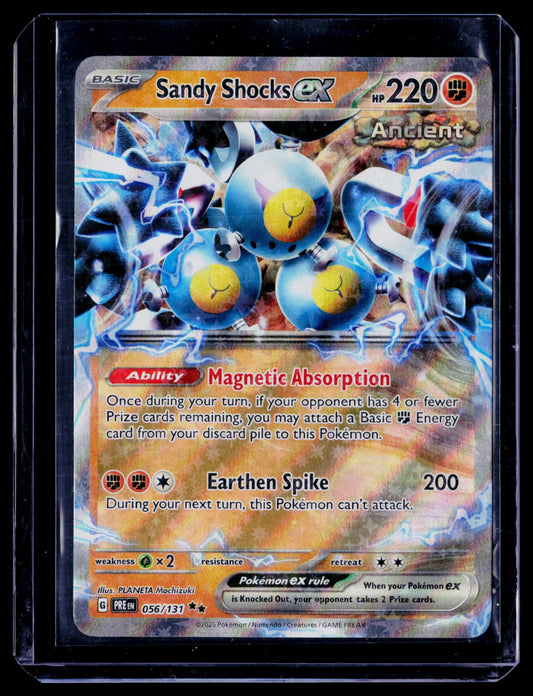 Sandy Shocks ex Holo Double Rare SV: Prismatic Evolutions 056/131 NM