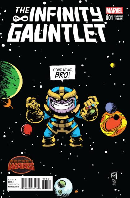Infinity Gauntlet, Vol. 2 #1B (Skottie Young Variant) Cover