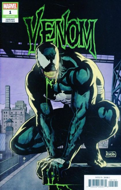 Venom, Vol. 4 #1H (Paolo Rivera Incentive Variant (1:25)) Cover