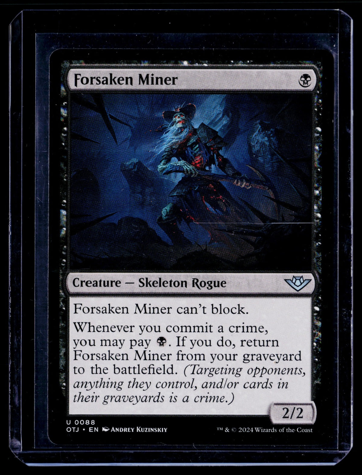 Forsaken Miner U Outlaws of Thunder Junction 88 NM