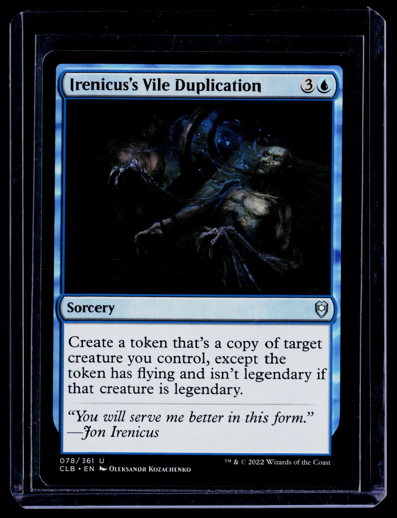 Commander Legends: Battle for Baldur's Gate #78 Irenicus's Vile Duplication