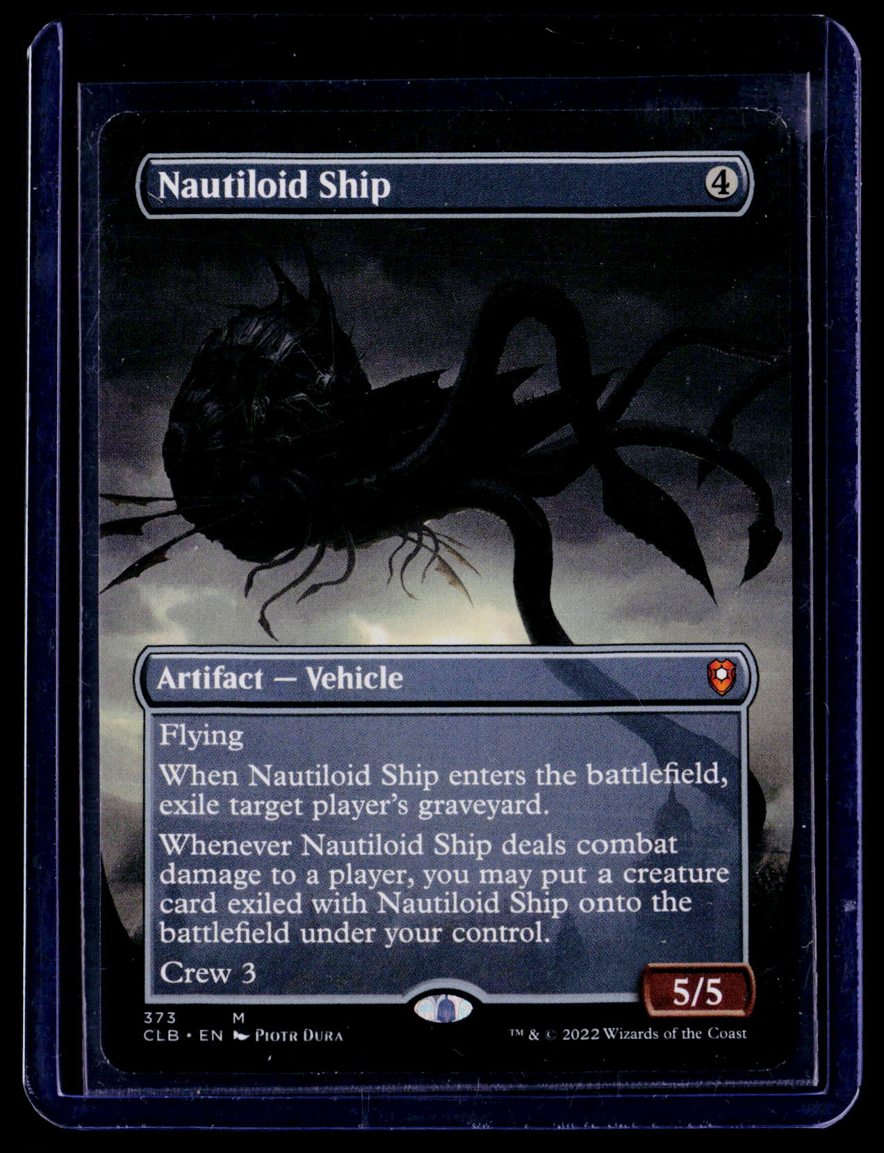 Commander Legends: Battle for Baldur's Gate #373 Nautiloid Ship (Borderless)