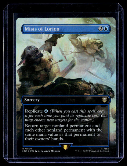 Commander: The#545 Mists of Lorien (Borderless) (Surge Foil)