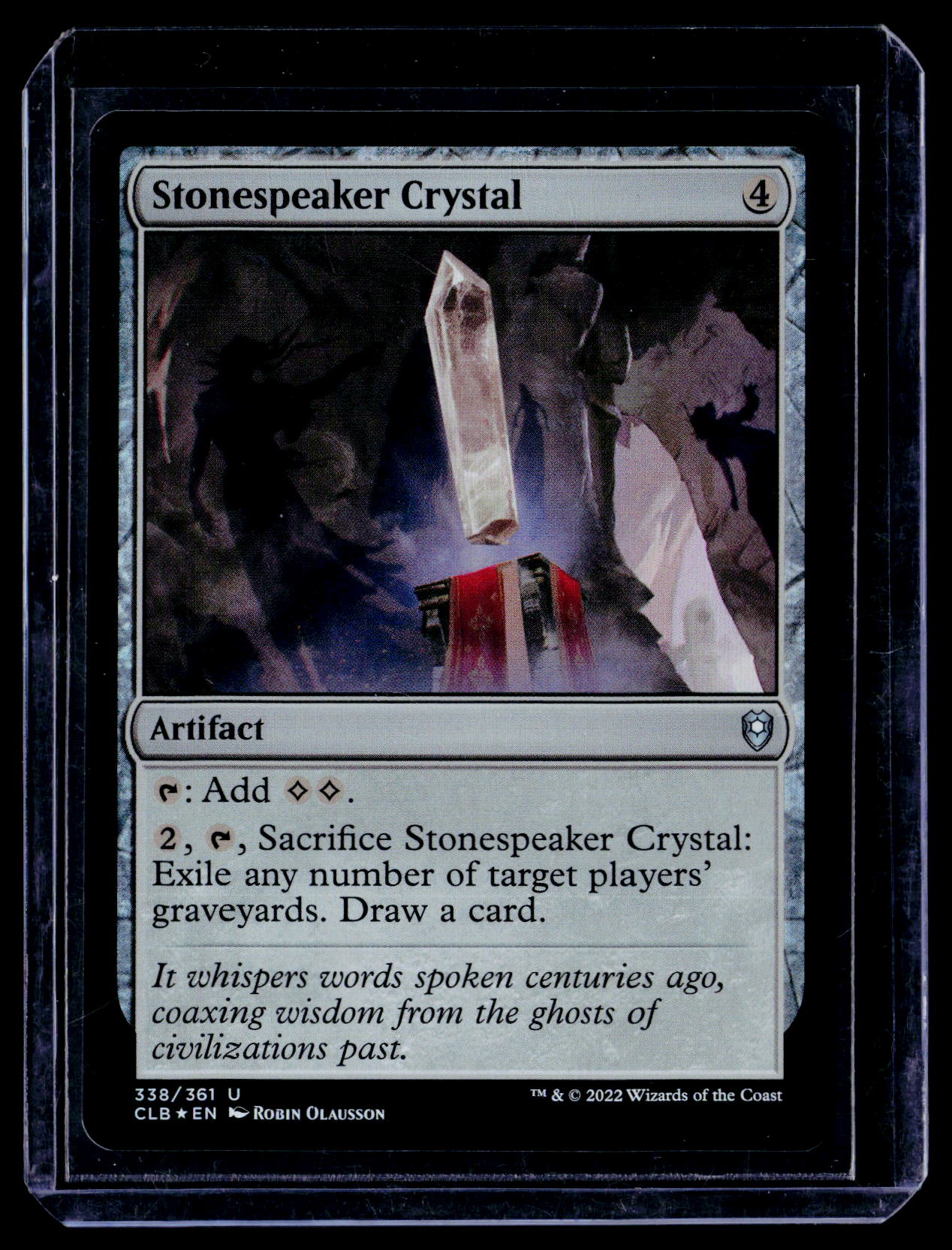 Commander Legends: Battle for Baldur's Gate #338 Stonespeaker Crystal