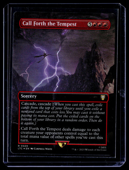 #509 Call Forth the Tempest (Borderless) (Surge Foil)