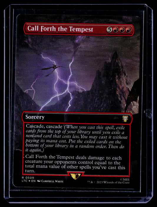 #509 Call Forth the Tempest (Borderless) (Surge Foil)