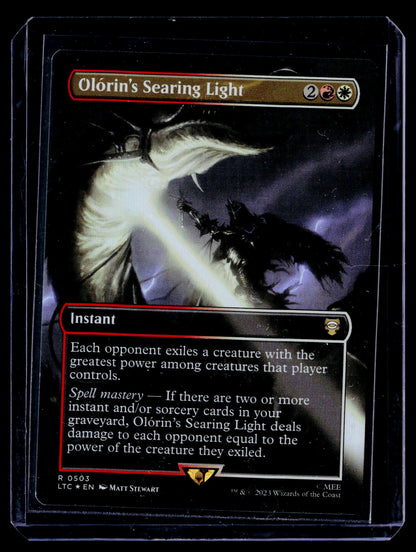 Tales of Middle Olorin's Searing Light (Borderless) (Surge Foil)