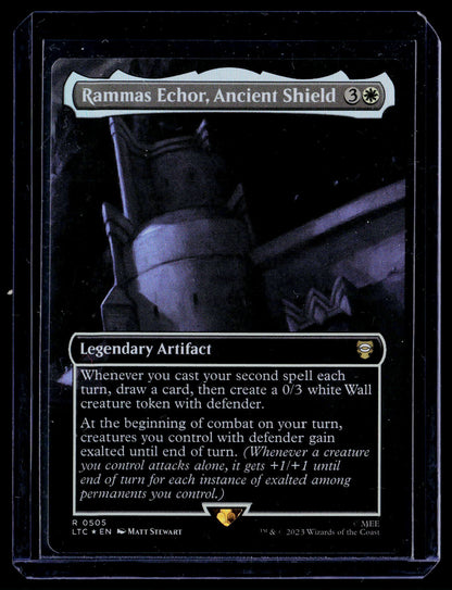 #549 Rammas Echor, Ancient Shield (Borderless) (Surge Foil)