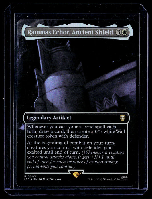 #549 Rammas Echor, Ancient Shield (Borderless) (Surge Foil)