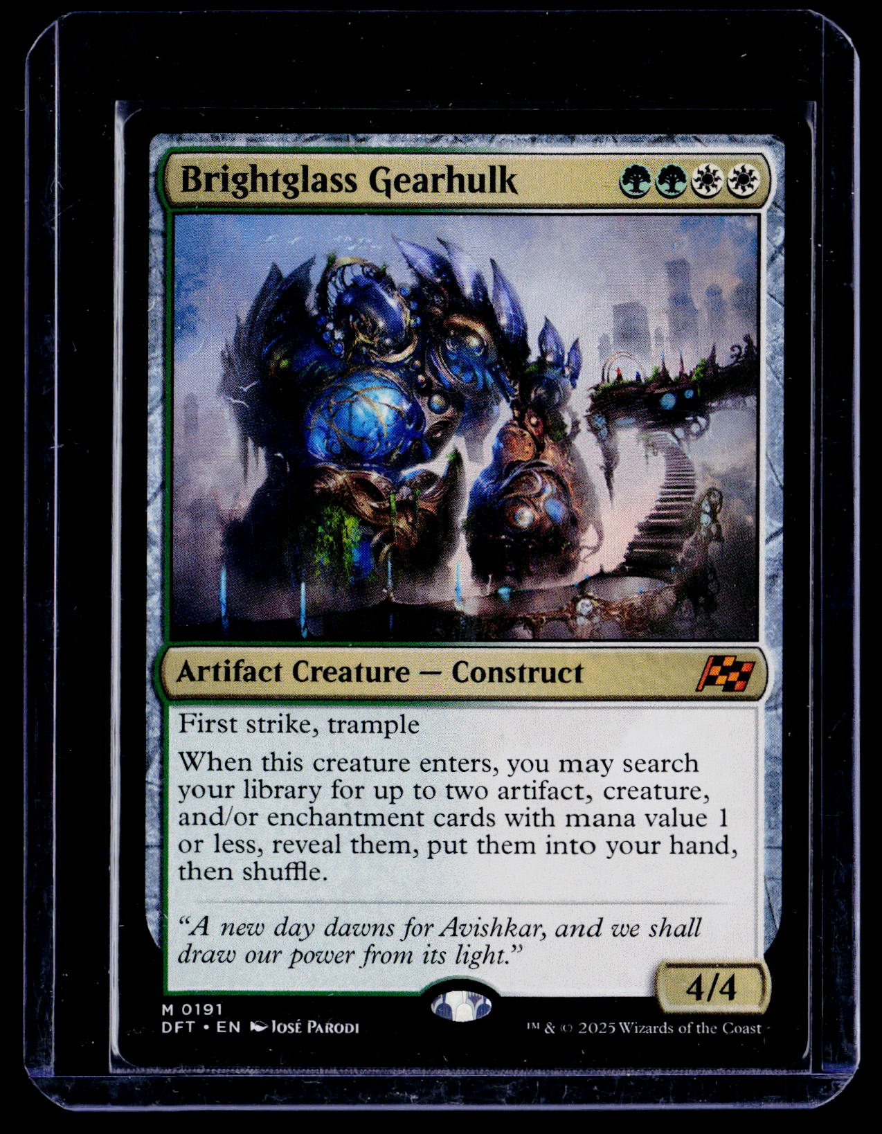 Aetherdrift #191 Brightglass Gearhulk