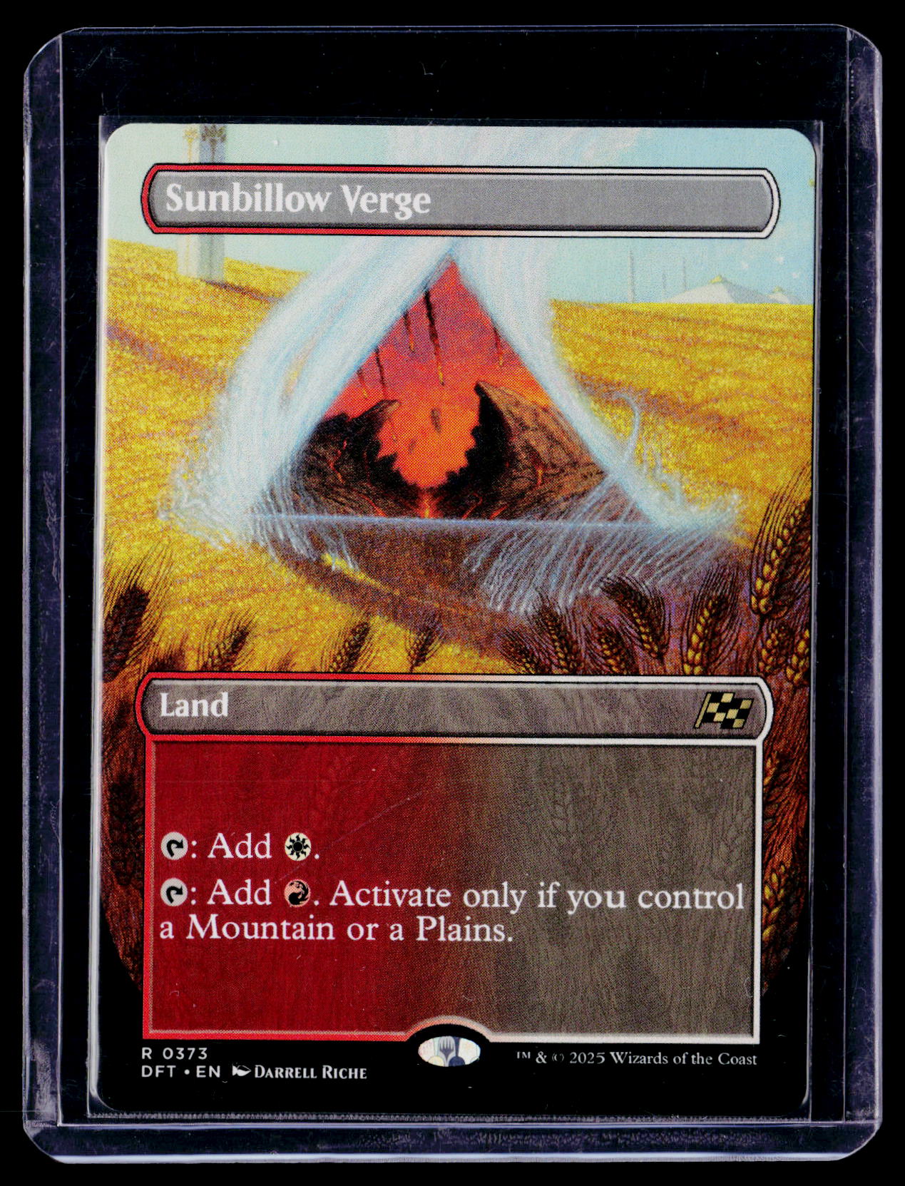 Aetherdrift #373 Sunbillow Verge (Borderless)
