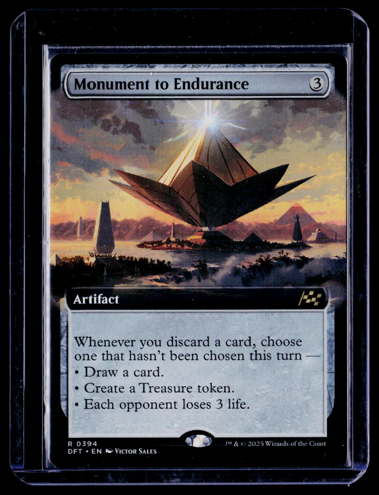 Aetherdrift #394 Monument to Endurance (Extended Art)