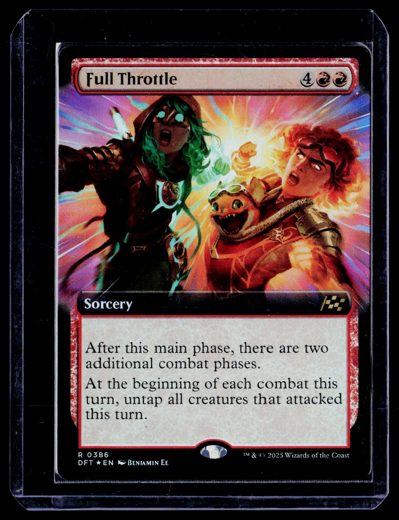 Aetherdrift #386 Full Throttle (Extended Art)