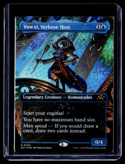 Aetherdrift #356 Vnwxt, Verbose Host (Borderless)
