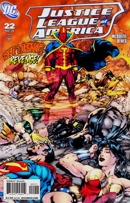 Justice League of America, Vol. 2 #22 (Regular Ed Benes & Alex Sinclair Cover) Cover