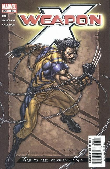 Weapon X, Vol. 2 #25A (Direct Edition) Cover