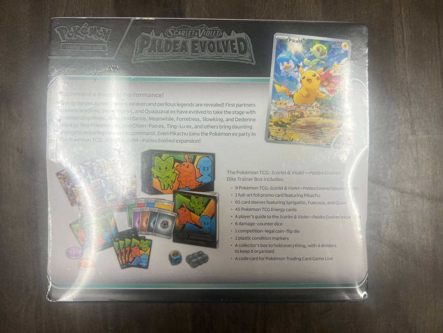 Pokémon TCG: Scarlet & Violet—Paldea Evolved Elite Trainer Box