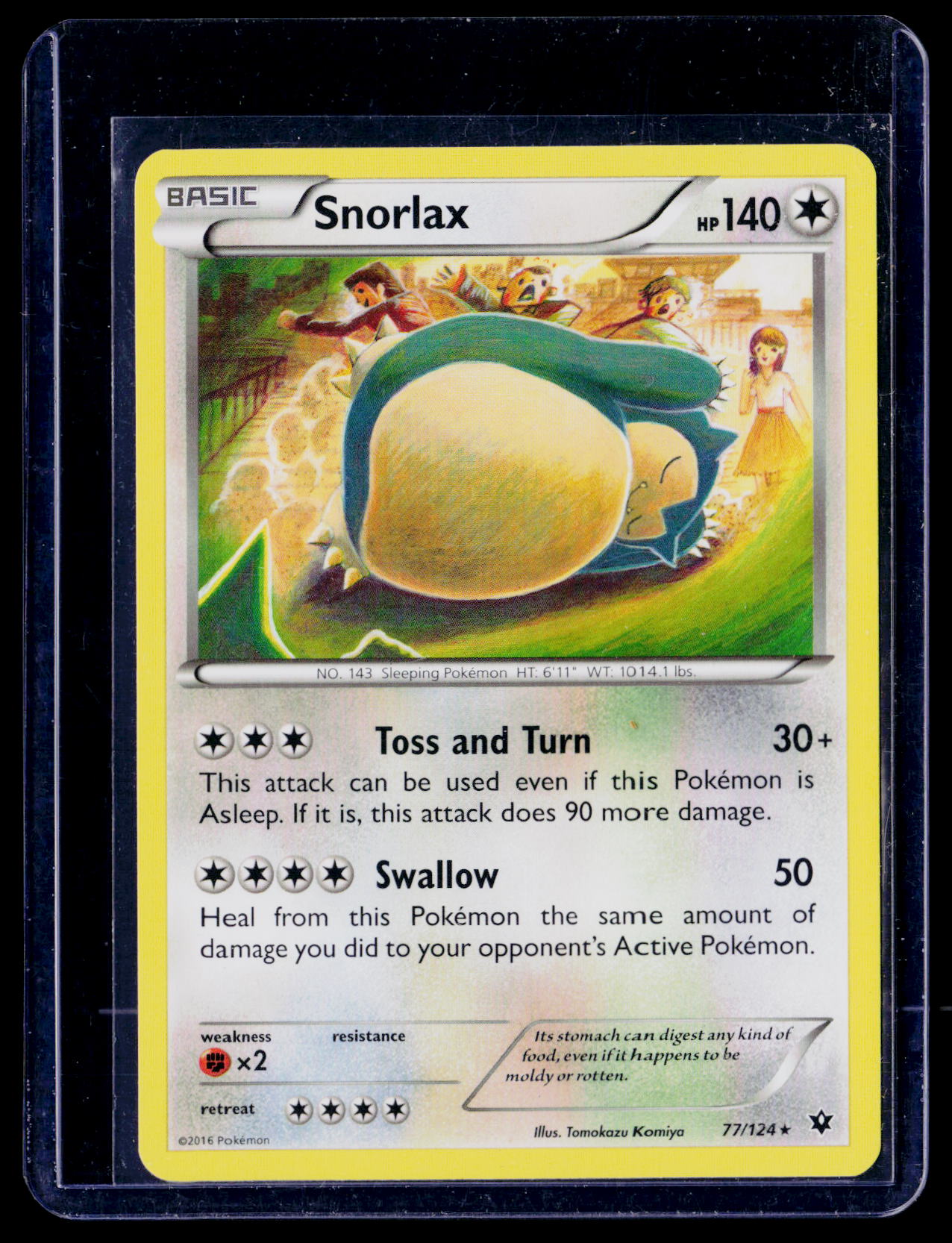 XY - Fates Collide #77/124 Snorlax