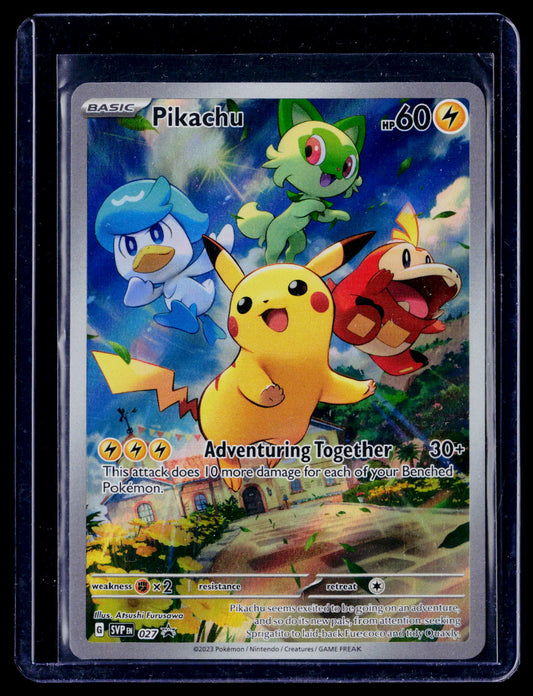 SV: Scarlet & Violet Promo Cards #027 Pikachu