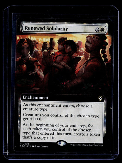Renewed Solidarity (Extended Art) R Commander: Aetherdrift 23 NM