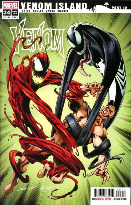 Venom, Vol. 4 #24A (Regular Mark Bagley Cover) Cover