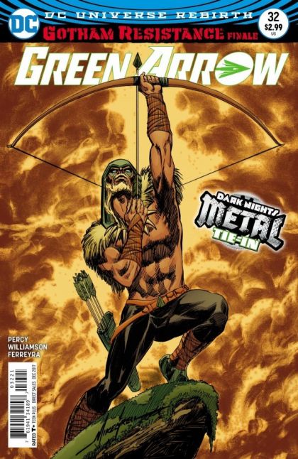 Green Arrow, Vol. 6 #32B (Mike Grell Variant) Cover