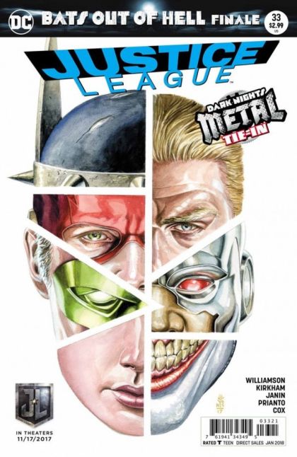 Justice League, Vol. 2 #33B (JG Jones Variant Cover) Cover