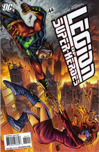 Legion of Super-Heroes, Vol. 5 #44A (Regular Francis Manapul Cover) Cover