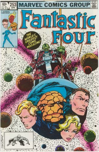 Fantastic Four, Vol. 1 #253A (Direct Edition) Cover