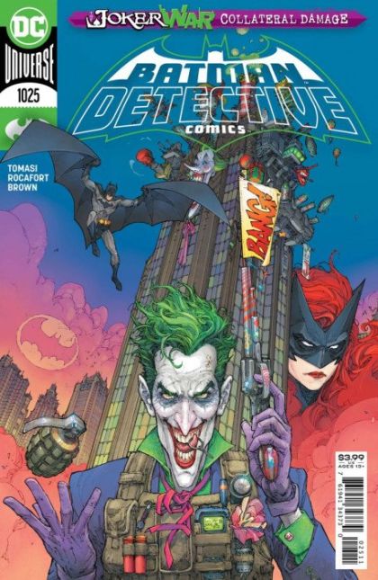Detective Comics, Vol. 3 #1025A (Regular Kenneth Rocafort Cover) Cover